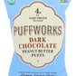 Puffworks Organic Dark Chocolate Peanut Butter Puffs 3.5 Oz