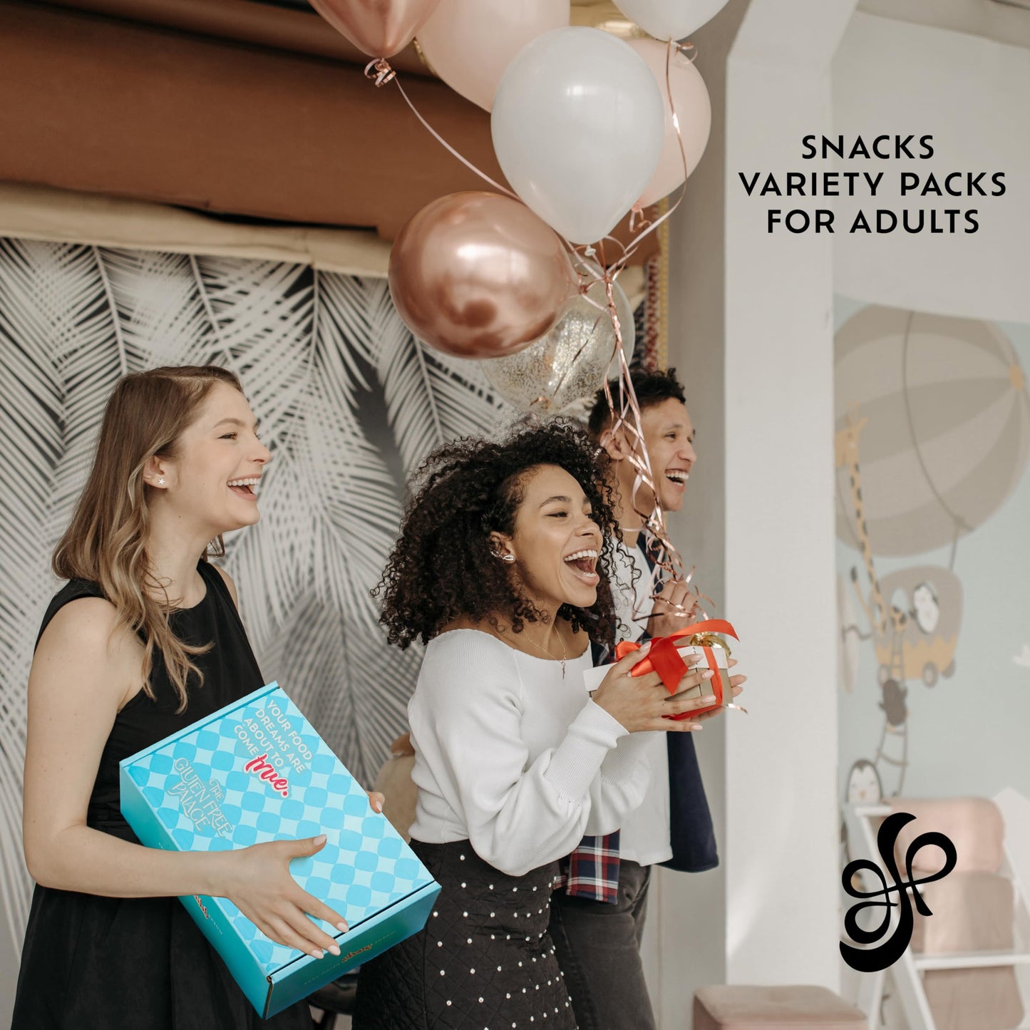 Deluxe Snacks Variety Pack For Adults - Vegan Snacks. [32 Count] Valentines Day Gift | Holiday Gift Baskets | Healthy Snack Box | Care Packages For College Students
