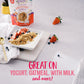 Oatsome Berry Coconut Granola, No Sugar Added, Gluten Free, 6G Protein, Made With Whole Grain Organic Oats, Coconut, Strawberrie