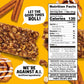 Junkless Chewy Granola Bars, Cinnamon Roll, 24 Bars (6 X 1.1 Oz Bars/Box - 4 Boxes), Non-Gmo, Low Sugar, Great Tasting, Made For Kids & Families