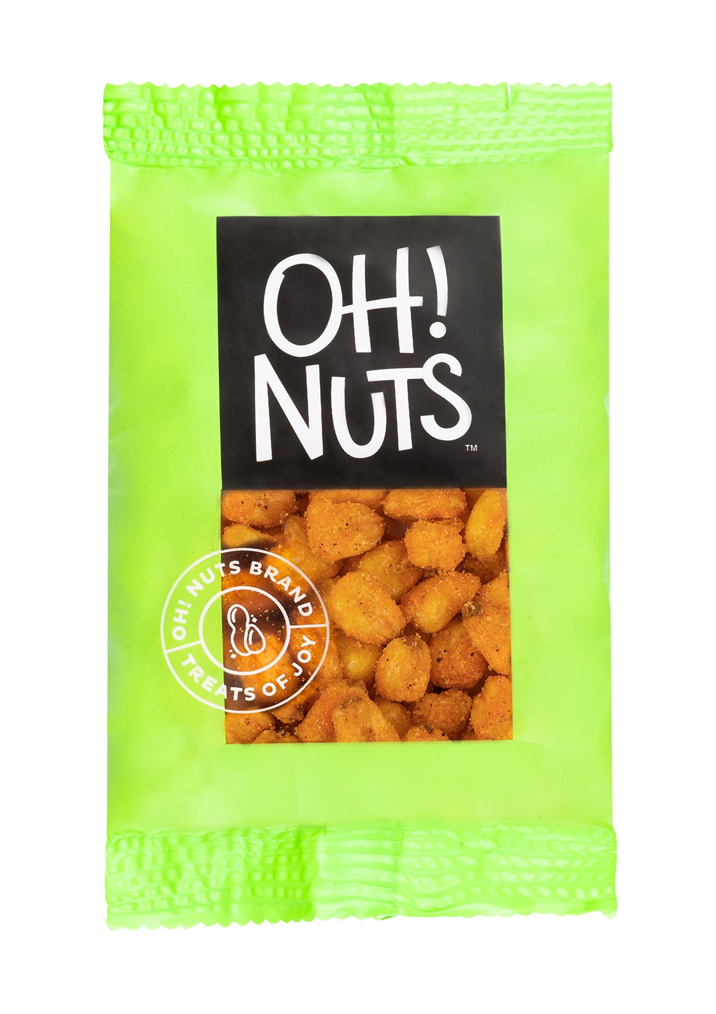 Oh! Nuts Bbq Corn Roasted Salted Individual Nut Snacks For On-The-Go - 12 Convenient Nut Snacks For School - Bulk Nuts Variety -