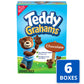 Teddy Grahams Chocolate Graham Snacks,10 Ounce (Pack of 12)