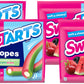 SweeTARTS Soft & Chewy Ropes Candy, Watermelon Berry Flavor, 9 Ounce (Pack of 4)