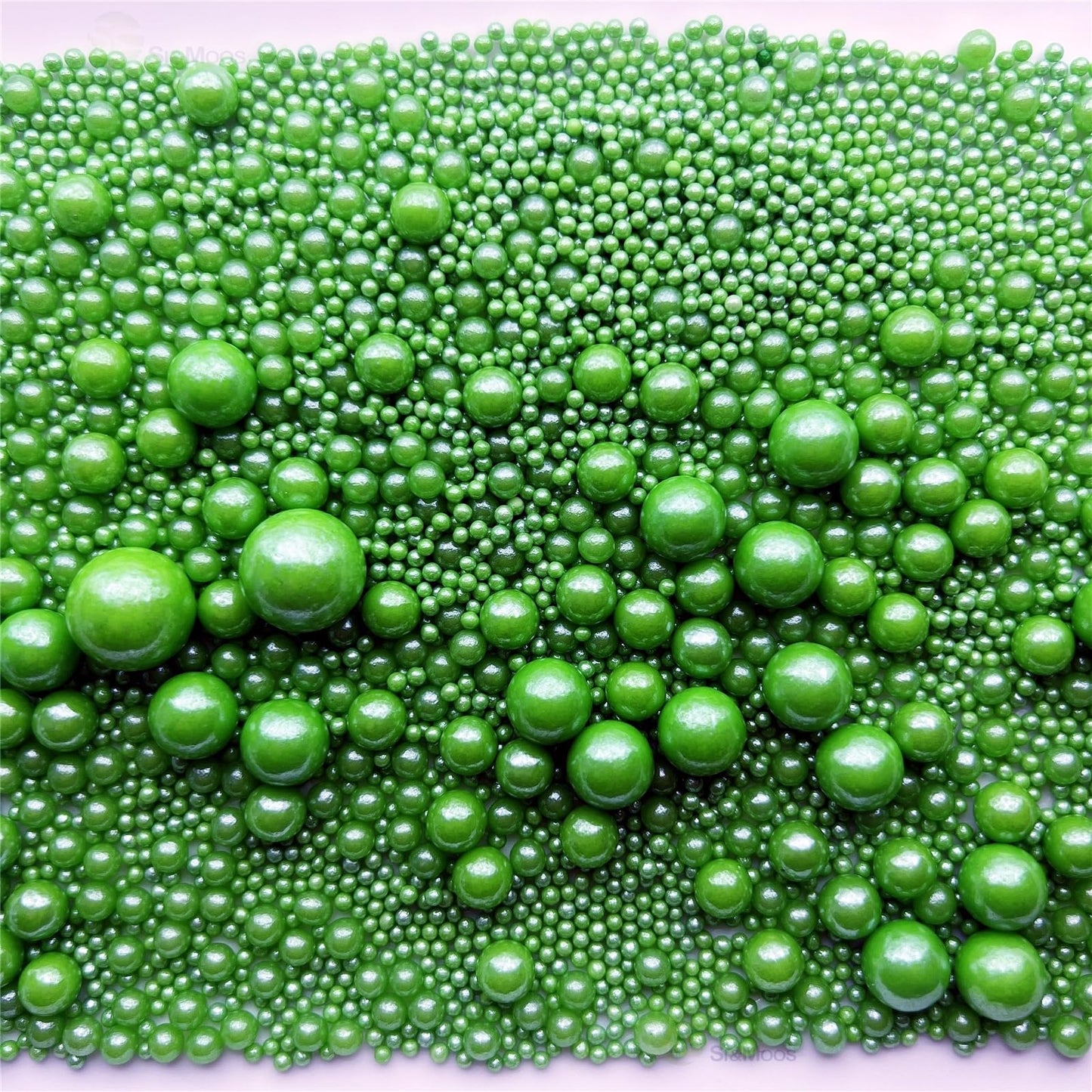 Se Si&Moos Edible Xmas Green Pearl Sprinkles For Cake Decorating Christmas Sprinkles Christmas Cookie Decorations Lime Green Spr