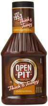 Open Pit Thick & Tangy Original Barbecue Sauce, 18 oz. (Pack of 12)