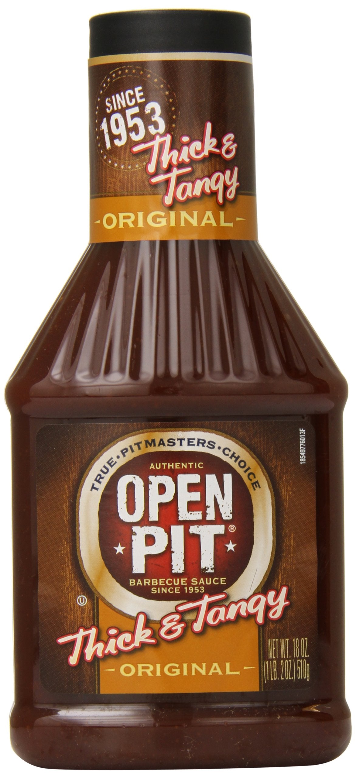 Open Pit Thick & Tangy Original Barbecue Sauce, 18 oz. (Pack of 12)