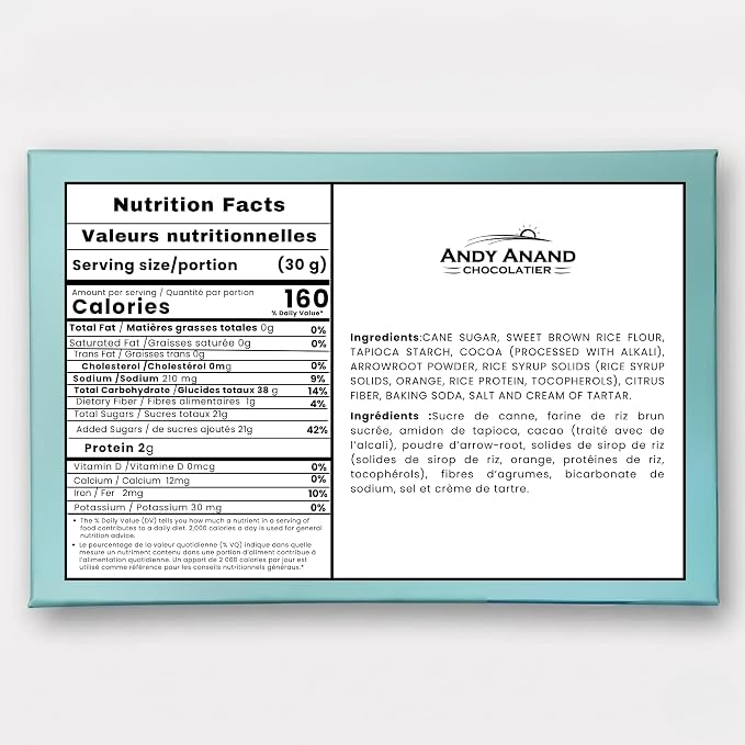 Andy Anand Gluten-Free Orange Cake, 9-Inch, 2.6 lb – Birthday, Valentine's, Anniversary, Christmas, Mother's Day & Holiday Gift Box Dessert