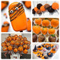 Orange Oil Based Food Coloring For Chocolate, Candy Melts, Donuts, Strawberries, Frosting, Cake, Professional Edible Dye For Bak