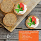 Low Carb Melba Toast [2-Pack, 4oz Each] by Carbolicious - Crunchy Keto Crackers with Only 1 Net Carb per Serving - Kosher, Sugar
