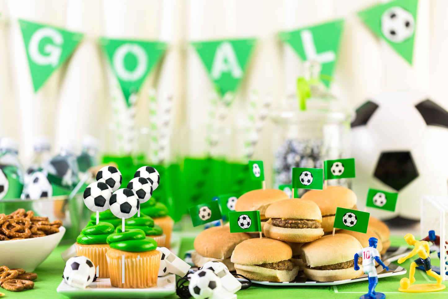 Soccer Candy Lollipops - 18 Count Individually Wrapped Suckers - Great For Soccer Party Favors - Sports Snacks - Soccer Goodie B
