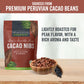 Viva Naturals Organic Cacao Nibs, 8 Oz (227 G) - Keto Friendly And Vegan, Unsweetened Chocolate Chip Substitute, Perfect For Glu