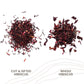 Magjo Naturals, Hibiscus Flowers 1Lb (16 Oz) Hibiscus Tea Cut & Sifted Flowers, Flor De Jamaica