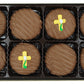 Philadelphia Candies Milk Chocolate Covered OREO Cookies, Easter Cross Design, 8 oz, Gift Pack