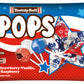 Patriotic Tootsie Roll Pops, Cherry And Blue Raspberry Flavors