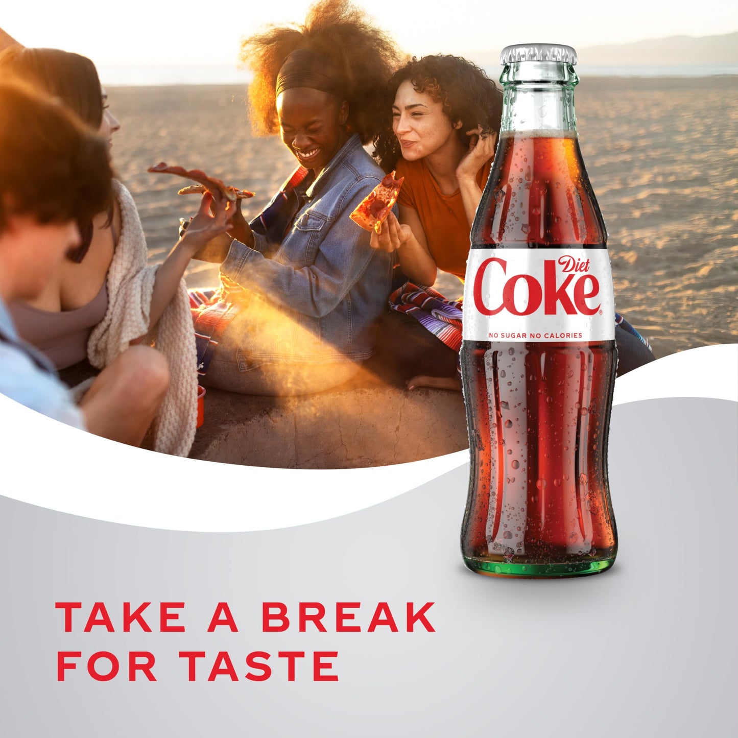 Diet Coke Glass Bottle  8 fl oz  6 Pack (Package May Vary)