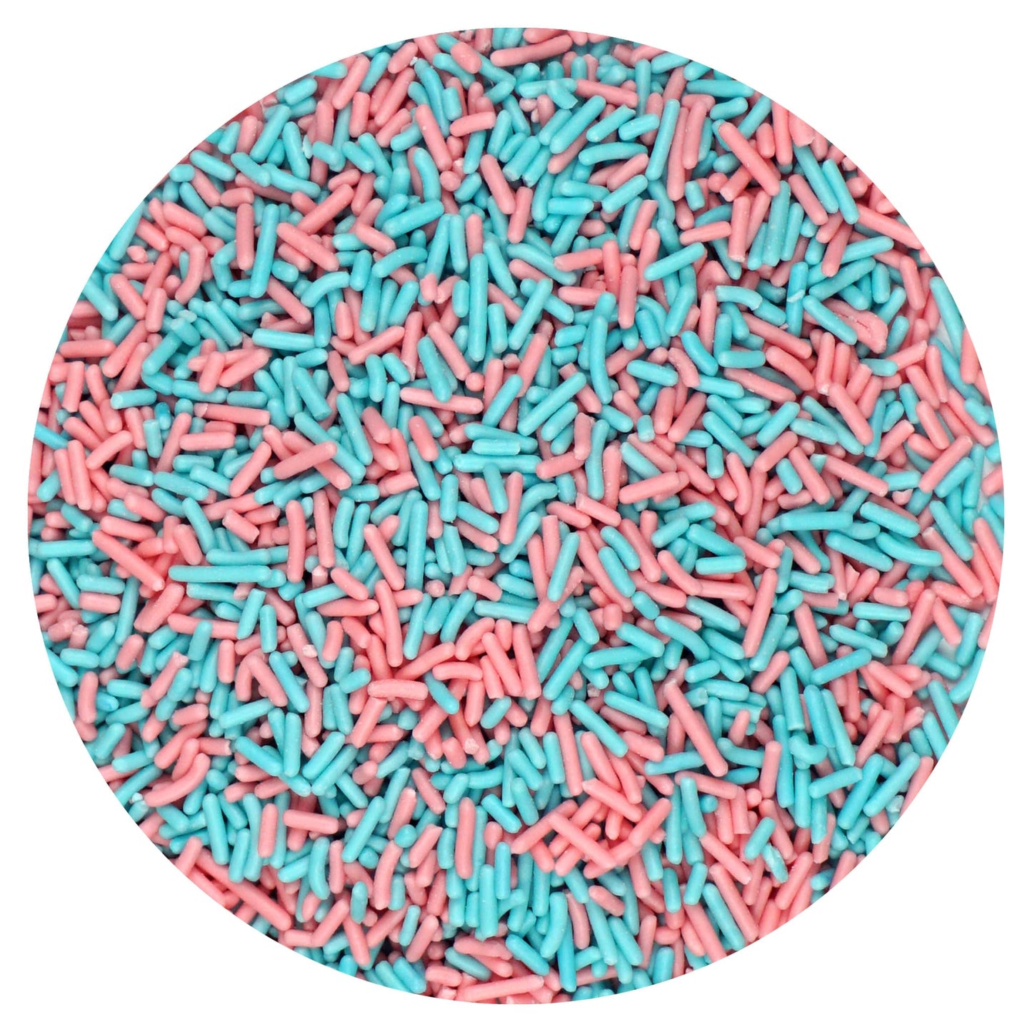 Blue & Pink Sprinkles Jimmies 11.28 Oz, Sprinkles For Cake Decorating, Cake Sprinkles, Gender Reveal Candy, Pink And Blue Candy,