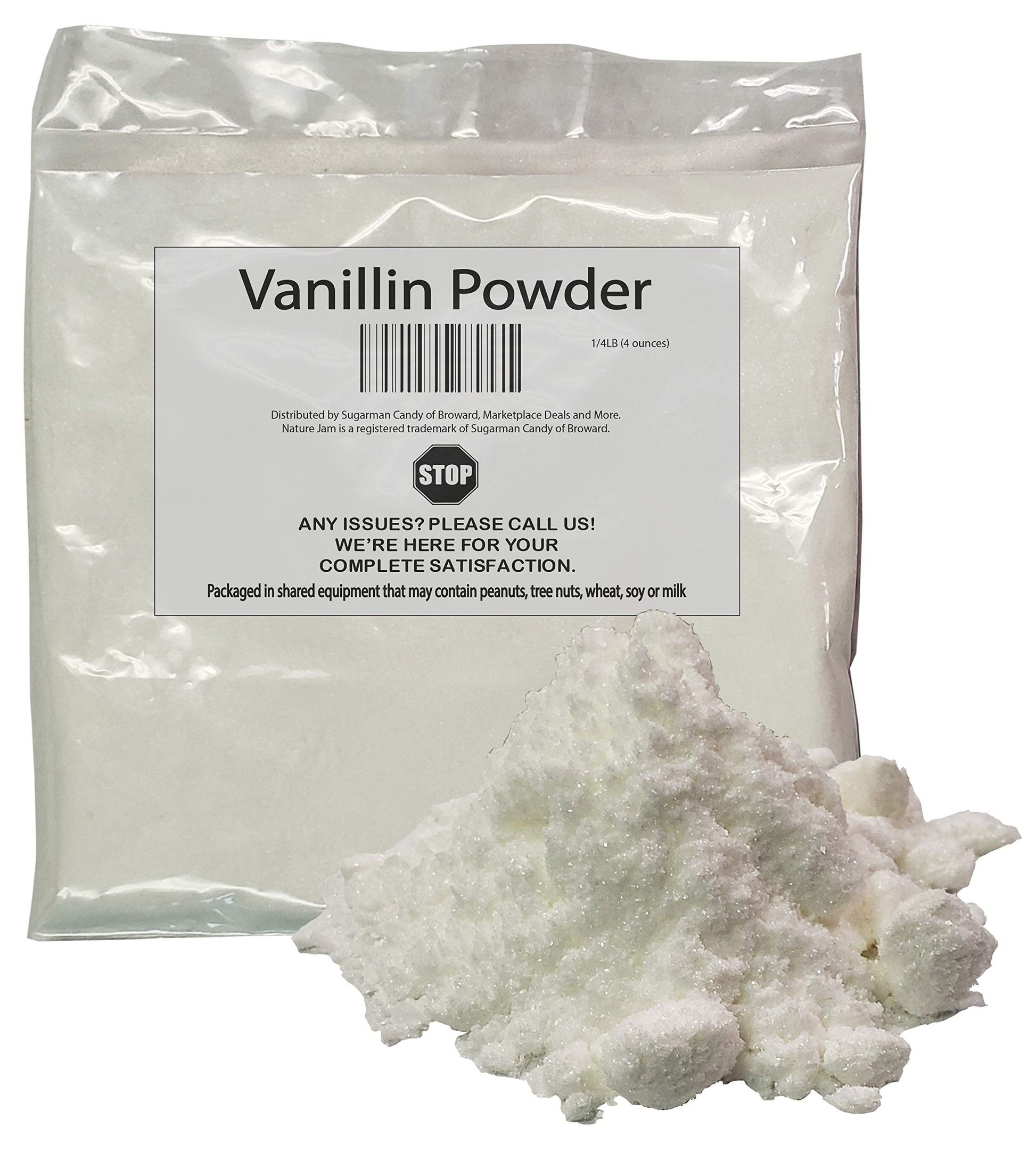 Vanillin Powder 4 Oz-Food High Standarddditive For Food And Flavor Applications