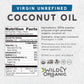 Wildly Organic Virgin Unrefined Cold Pressed Coconut Oil 128 Fl Oz, 1 Gallon - Organic, Unrefined, Raw, Non-Gmo, Vegan, Pet-Safe
