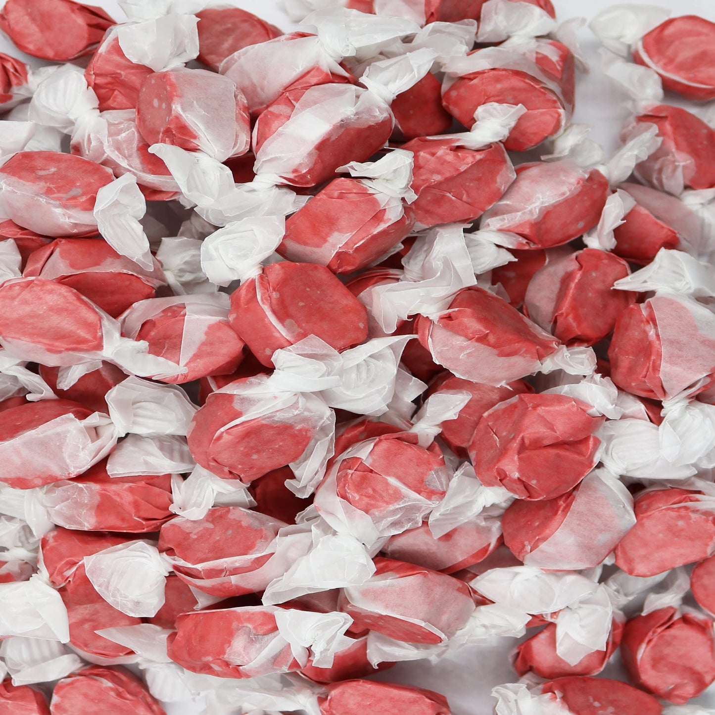 Gourmet Soft And Chewy Salt Water Taffy Candies - Individually Wrapped - Bulk Bags (Red Cherry, 2 Pound (Pack Of 1))