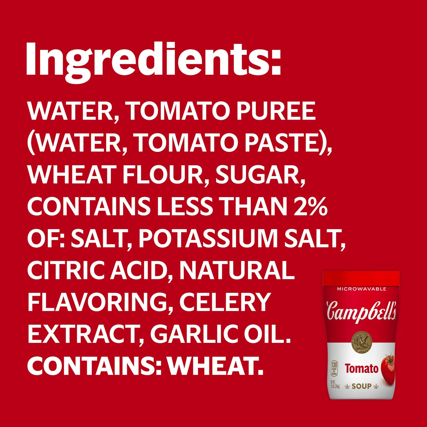 Campbell s Sipping Soup, Classic Tomato Soup, 11.1 Oz Microwavable Cup (Case of 8)