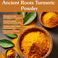 Ancient Roots Turmeric Powder - 100% Pure, Hand-Harvested, Rich In Curcumin, Non-Gmo & Gluten-Free 10.5 Oz (100 Servings)