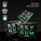 Rev Gum Caffeine Energy Gum | Extra Strength 100mg of Caffeine per Gem | Spearmint Sugar Free Caffeine Gum - Low Calorie Chews to Help You Stay Alert  Awake and Focused - Mint Chewing Gum - 12 Packs