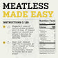 PURIS Pantry Textured Pea Protein, Unflavored Meatless Vegetable Crumbles, Equals 15 lbs Ground Beef, Soy Free, Shelf-Stable, Gl