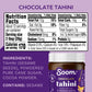 Soom Foods Chocolate Sesame Spread - 12oz (2 Pack) | Made with 3 Ingredients, Low Sugar, Dairy-Free, Nut-Free, Gluten-Free, Palm