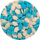 NCS Blue and White Cloud Edible Candy Sprinkles, 8 ounces - Great for Cupcakes, Cookies, Cakes, Cakes Pops, Donuts