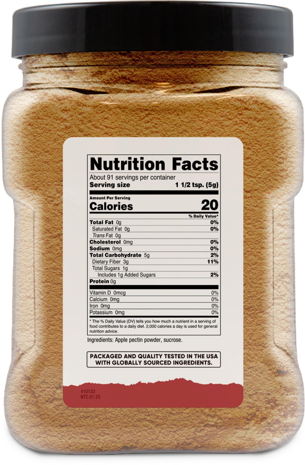 Nutricost Pantry Apple Pectin Powder (1 LB) - Bulk Pectin for Jam  Jelly & Canning  Vegan  GMO-Free  Gluten-Free