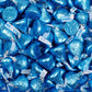 Just Candy Light Blue Candy Kisses - Milk Chocolate - 90 Pieces