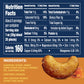 PLANTERS Deluxe Honey Roasted Whole Cashews, Sweet & Salty Snacks, 8.25oz (3 Canisters)