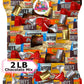 Chocolate Party Favor Candy Mix - 2 lb Pinata Stuffers Candy Bulk - Goodie Bag Stuffers for Kids Party Favors - Chocolate Candy Variety Pack Bulk - Bulk Candy Individually Wrapped Candies