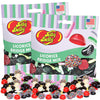 Needzo Bridge Mix Licorice Flavored Jelly Beans and Candy Pastels, Buttons and Non Pareil Seeds, Shareable Bite Size Chewy Candi