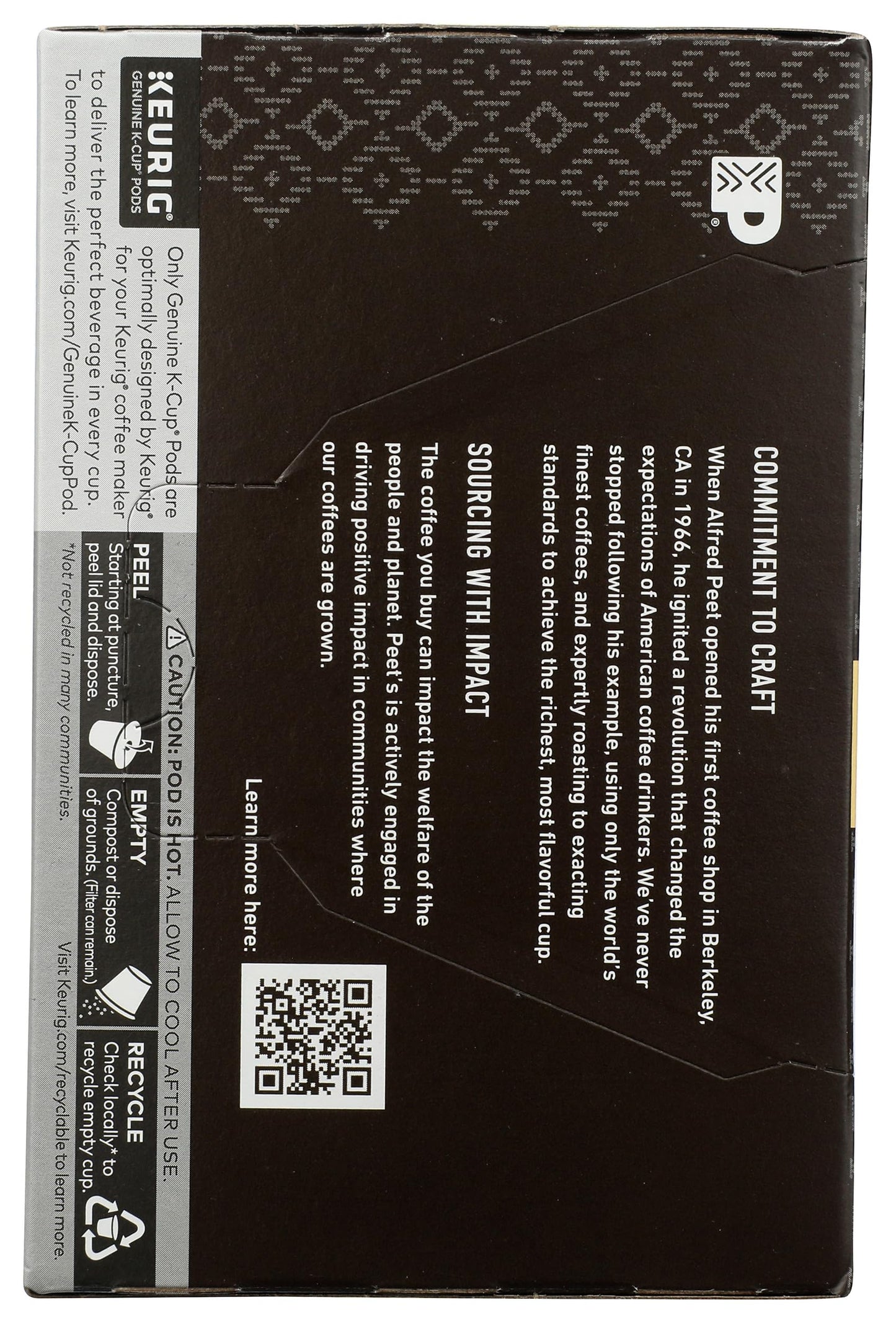 Peet'S Coffee Colombia Luminosa Light Roast Coffee K-Cup Coffee Pods (10 Count)