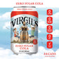 VirgilAs Zero Sugar cola great Tasting Zero calorie Keto Friendly Soda (6 - 12oz cans)