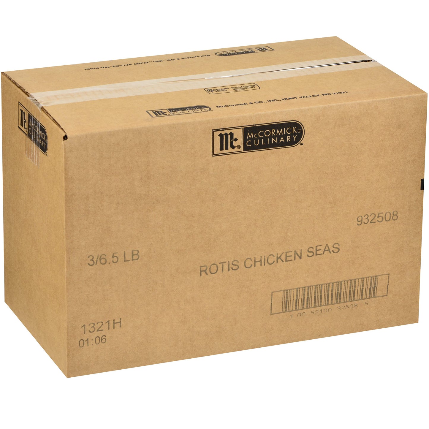 Mccormick Culinary Rotisserie Chicken Seasoning, 6.5 Lb (Pack Of 3) - Three 6.5 Pound Containers Of Rotisserie Chicken Seasoning Rub For Poultry Dishes, Best For Restaurant Use