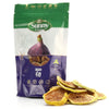 SUNNY CRISPS Dried Figs No Sugar Added 2.64 Oz - Smyrna Dry Figs, Sun Dried, Unsweetened, Unsulfured - Chewable, Sliced Figs Dri