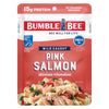 Bumble Bee Skinless & Boneless Pink Salmon, 2.5 oz Pouch, 15g Protein, High in Omega-3s, MSC Certified, Gluten Free, Kosher
