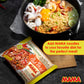 Mama Noodles Pad Thai Instant Spicy Noodles W/Delicious Thai Flavors, Hot & Spicy Noodles W/Pad Thai Soup Base, No Trans Fat W/F