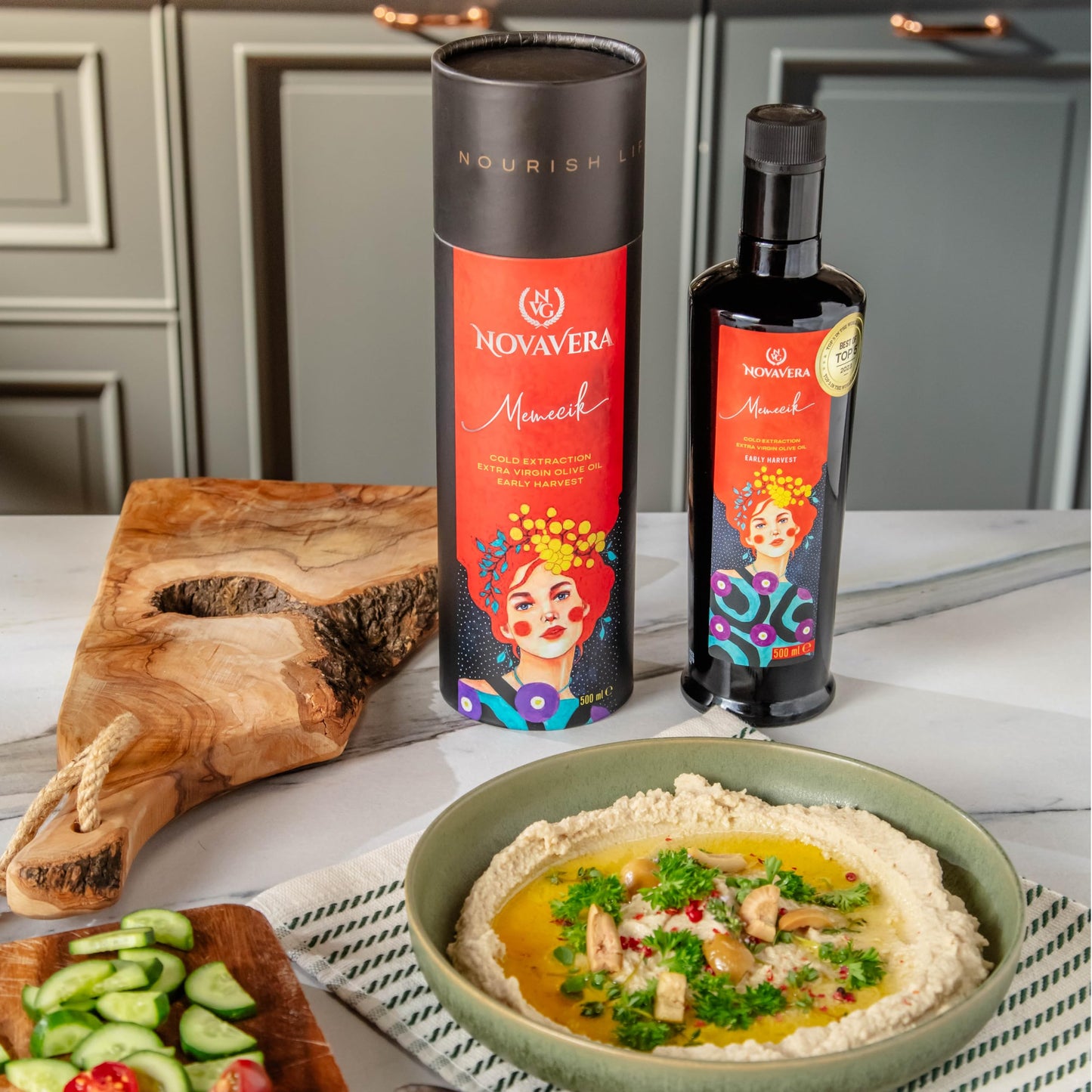Nvg Novavera Memecik High Polyphenol Rich Olive Oil, Pungent Olive Oil With Green Almond Notes, Evoo World Ranking Top 5, Low Ac