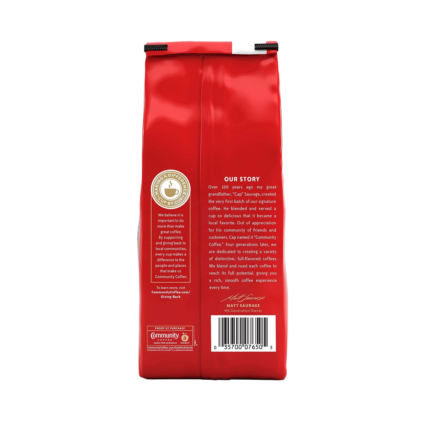 Community Coffee Caf? Special Half-Caff 32 Ounces  Medium Dark Roast Ground Coffee  32 Ounce Bag (Pack of 1)