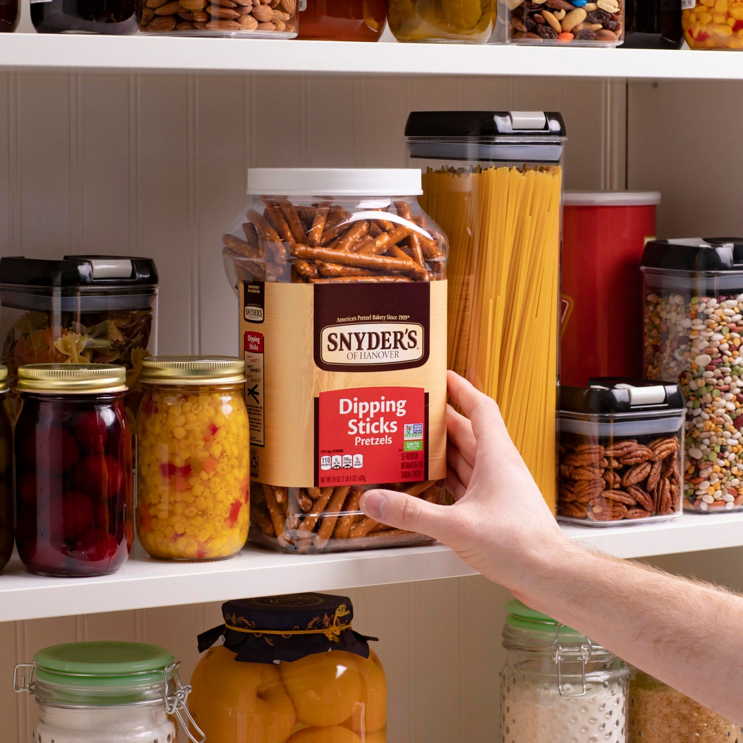 Snyder'S Of Hanover, Pretzel Dipping Sticks, 24 Oz Canister