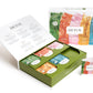 Palais des Thés - Organic Detox Tea Gift Set - Assortment of Rooibos, Herbal, Black, and Green Teas - S of enhanced Tea Bags, Serves 30 Cups