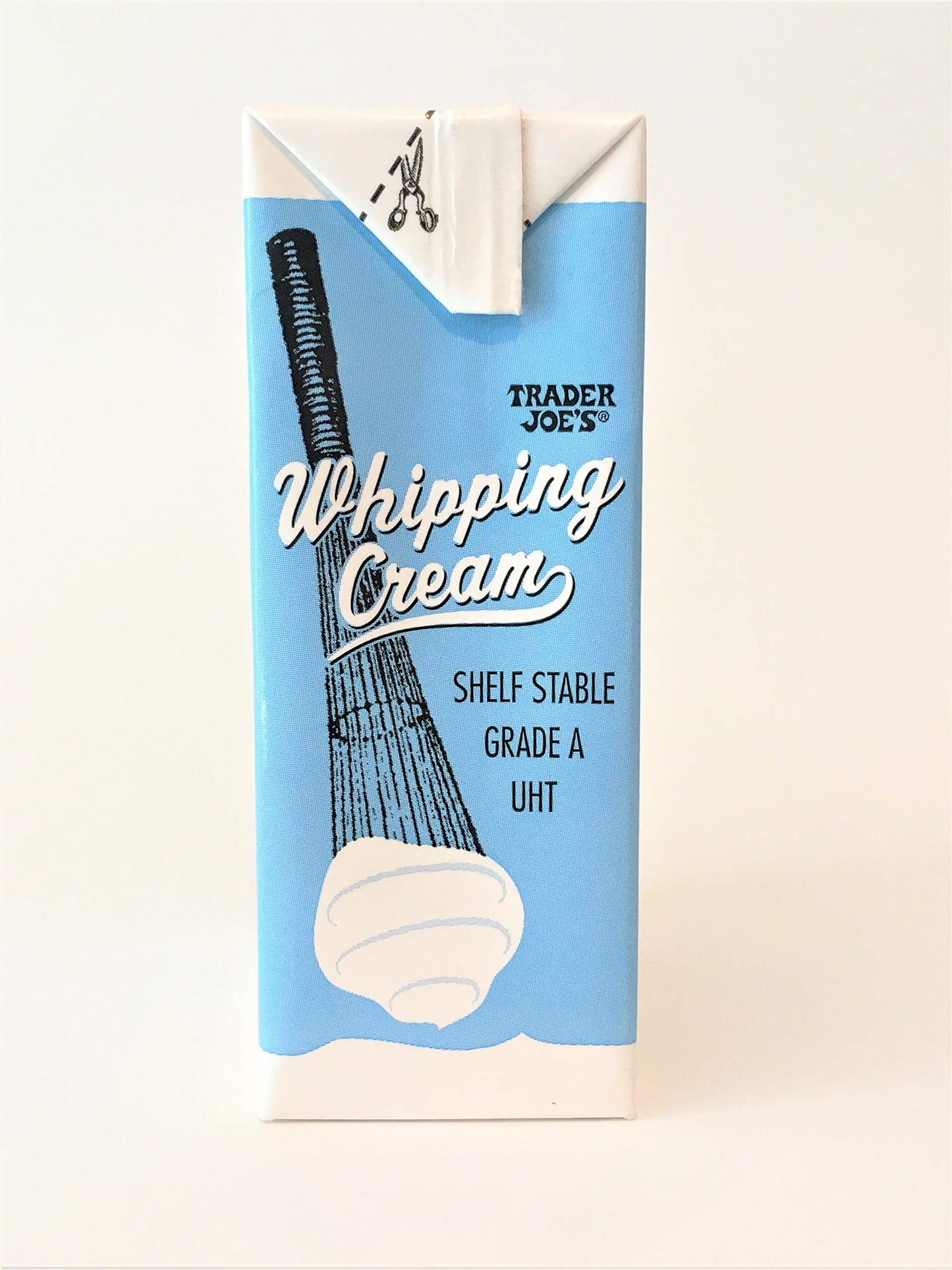Trader Joes Shelf Stable Tetra Whipping Cream, 8 FL Oz, 3 Pack, UHT, Room Temperature
