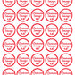Generic Custom Edible Cupcake Topper - 1.5 Round, Paper, Personalize Your Logo or Photo, 30 Per Sheet