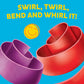 Annies Organic Fruit Tape, Swirly Strawberry and Bendy Berry Flavors, Variety Pack, 12 Rolls, 9 oz