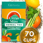 Gya Tea Co Citrus Mint Loose Leaf Tea - Refreshing Peppermint & Lemongrass - 5.29 Oz (70 Cups)
