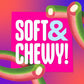 SweeTARTS Soft & Chewy Ropes Candy, Watermelon Berry Flavor, 9 Ounce (Pack of 4)