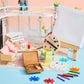 Taiyin Art Cake Decorations Paint Brush Cupcake Toppers Art Paint Cake Topper Artboard Palette Cake Topper Artist Themed Cake De